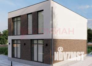 Дом 143м&sup2;, 2-этажный, участок 3 сот.  