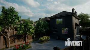 Дом 104м&sup2;, 2-этажный, участок 4 сот.  