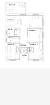 Дом 135м&sup2;, 13-этажный, участок 4 сот.  