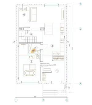 Дом 254м², 25-этажный, участок 3 сот.  