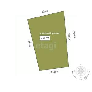 Дом 98м², 1-этажный, участок 5 сот.  