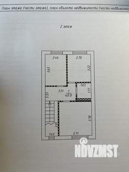 Дом 100м², 2-этажный, участок 2 сот.  