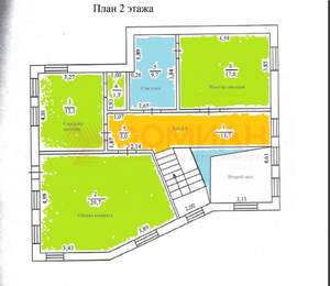 Дом 200м², 2-этажный, участок 3 сот.  