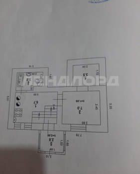 Дом 136м², 1-этажный, участок 3 сот.  