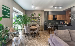 Дом 152м&sup2;, 1-этажный, участок 2 сот.  