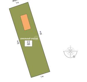 Дом 150м², 2-этажный, участок 3 сот.  