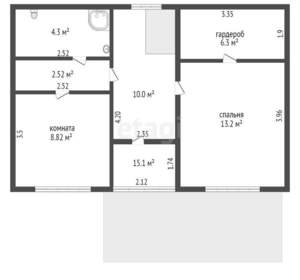 Дом 216м&sup2;, 3-этажный, участок 11 сот.  