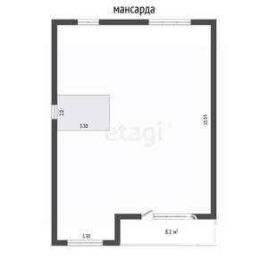 Дом 213м&sup2;, 2-этажный, участок 3 сот.  