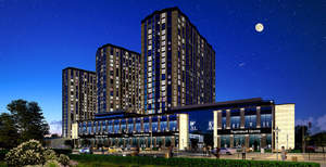 Дом 80м&sup2;, 24-этажный, участок 6 сот.  