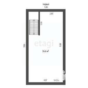 Дом 224м², 3-этажный, участок 5 сот.  