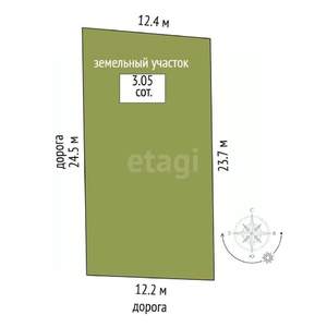 Дом 140м&sup2;, 2-этажный, участок 3 сот.  