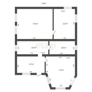 Дом 215м², 2-этажный, участок 8 сот.  