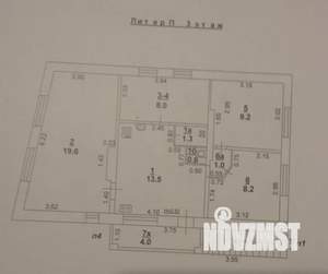 Дом 182м&sup2;, 3-этажный, участок 3 сот.  