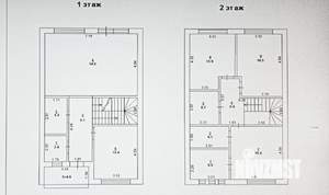 Дом 204м², 2-этажный, участок 3 сот.  