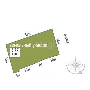 Дом 600м², 4-этажный, участок 6 сот.  