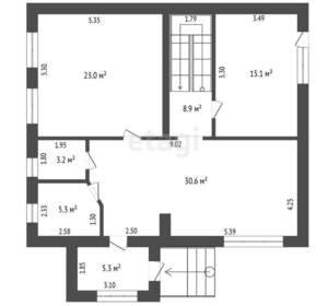 Дом 220м², 2-этажный, участок 5 сот.  