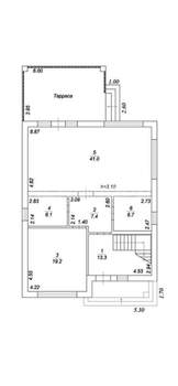 Дом 180м&sup2;, 2-этажный, участок 5 сот.  
