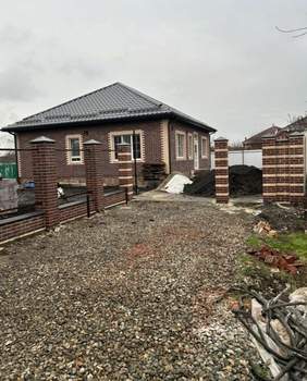 Дом 132м&sup2;, 1-этажный, участок 5 сот.  