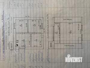 Дом 60м², 2-этажный, участок 9 сот.  