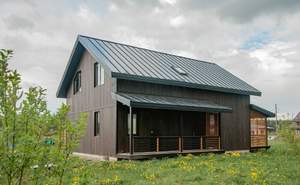 Дом 216м&sup2;, 2-этажный, участок 4 сот.  