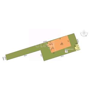 Дом 66м&sup2;, 1-этажный, участок 3 сот.  