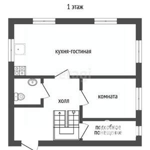 Дом 92м², 2-этажный, участок 3 сот.  