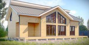 Дом 92м&sup2;, 1-этажный, участок 5 сот.  