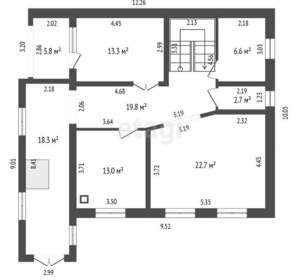Дом 234м², 2-этажный, участок 6 сот.  