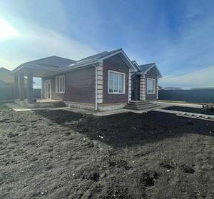 Дом 132м&sup2;, 1-этажный, участок 5 сот.  