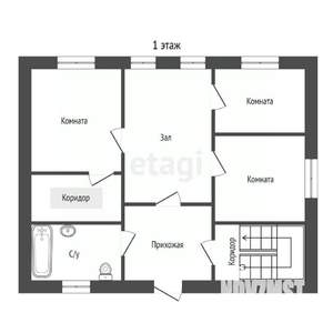 Дом 178м², 2-этажный, участок 7 сот.  