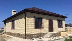 Дом 117м&sup2;, 1-этажный, участок 6 сот.  