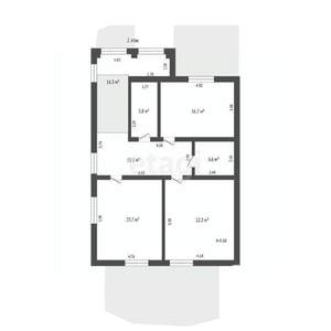 Дом 455м², 3-этажный, участок 12 сот.  