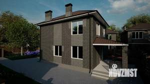 Дом 104м&sup2;, 2-этажный, участок 4 сот.  