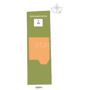 Дом 130м², 2-этажный, участок 3 сот.  