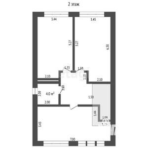 Дом 160м², 2-этажный, участок 3 сот.  