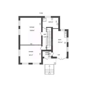 Дом 300м&sup2;, 2-этажный, участок 6 сот.  