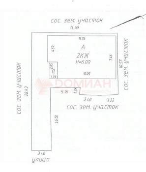 Дом 130м², 2-этажный, участок 2 сот.  