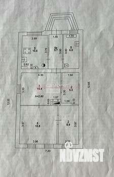 Дом 80м², 1-этажный, участок 2 сот.  