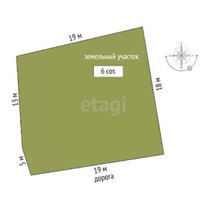 Дом 220м&sup2;, 2-этажный, участок 6 сот.  
