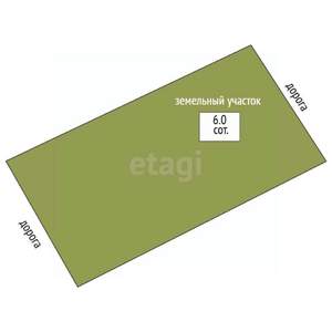 Дом 112м², 2-этажный, участок 6 сот.  