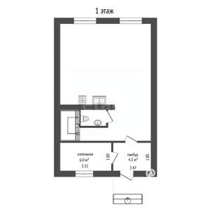 Дом 130м², 2-этажный, участок 3 сот.  