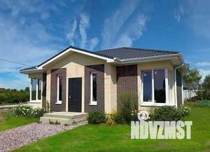 Дом 100м&sup2;, 1-этажный, участок 4 сот.  