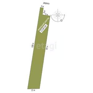 Дом 200м², 1-этажный, участок 15 сот.  