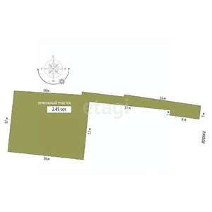 Дом 265м&sup2;, 2-этажный, участок 3 сот.  