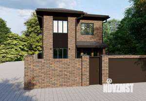 Дом 145м&sup2;, 2-этажный, участок 3 сот.  