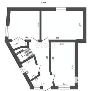 Дом 128м&sup2;, 2-этажный, участок 3 сот.  