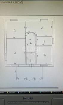 Дом 90м², 1-этажный, участок 6 сот.  