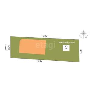 Дача 180м², 2-этажный, участок 5 сот.  