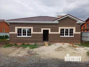 Дом 123м&sup2;, 1-этажный, участок 6 сот.  