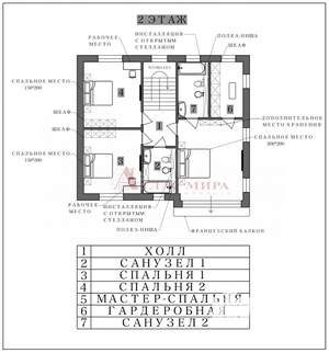 Дом 240м², 3-этажный, участок 3 сот.  